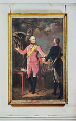 General Schlieffen und französischer Gesandter