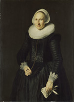 Bildnis einer Frau in Dreiviertelfigur (Gegenstück zu GK 222)